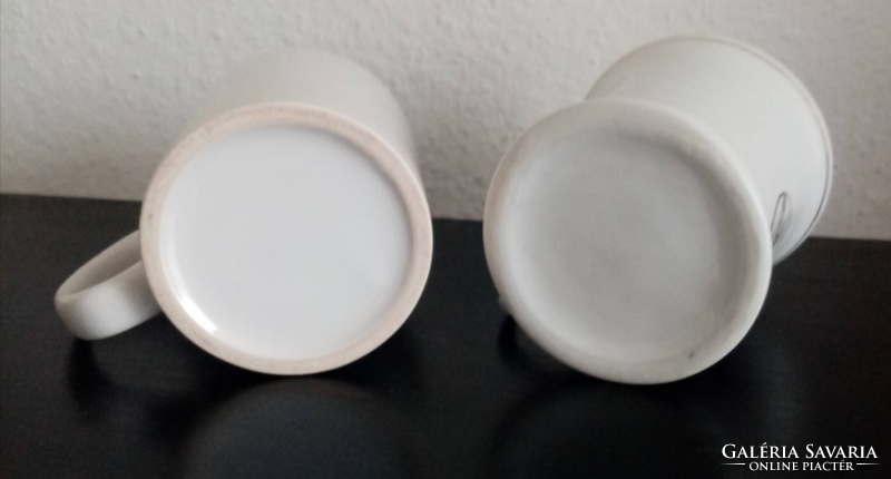 Budapest díszítésű ( dúsan aranyozott) porcelán bögre eladó