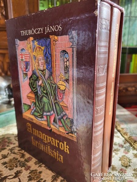 János Thúróczy: the chronicle of the Hungarians i-ii. Volume identical edition with Hungarian translation
