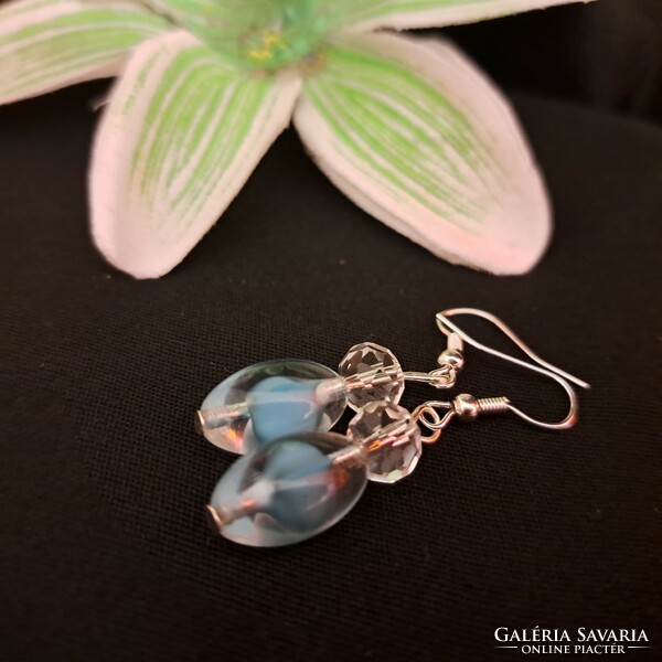 Murano glass earrings 3 cm