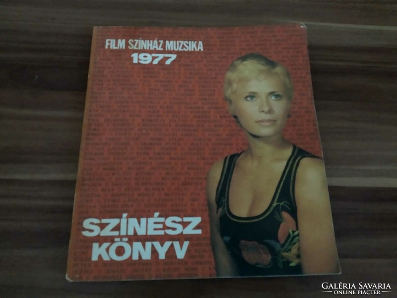 Színész könyv, Film-színház-muzsika 1977