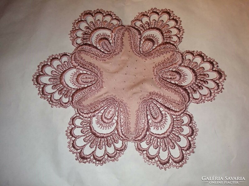 Very nice lace tablecloth 25 cm (63)