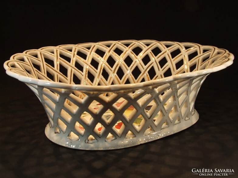 Herend basket from around 1870 (070917)