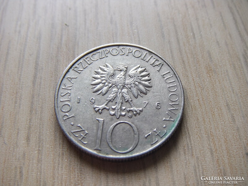 10   Złoty    1976    Lengyelország