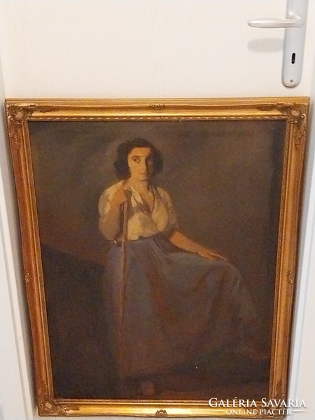 SZÜLE PÉTER(1886-1944):eredeti festménye