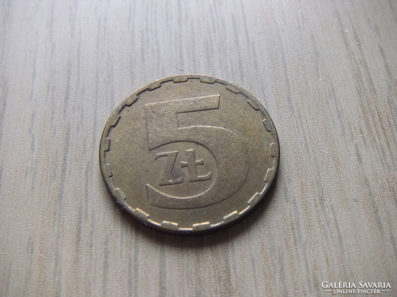 5   Złoty    1986    Lengyelország