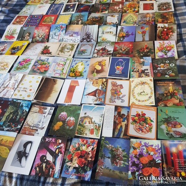 100-piece mixed postcard collection 9.