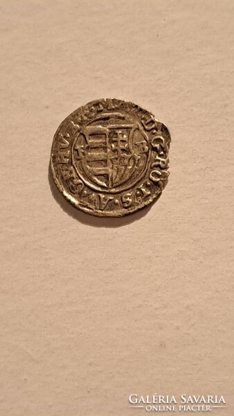 II. Mátyás 1616 silver denar c - b - nice !!!