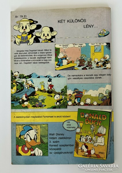 Funny pocket books 1990, 2. Publication: bácsi dagobert c. A comic book