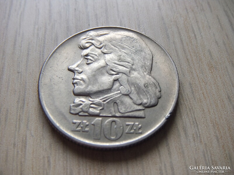 10   Złoty    1966    Lengyelország