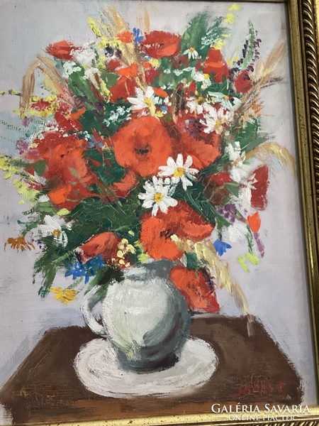 éva Séday painter flower still life