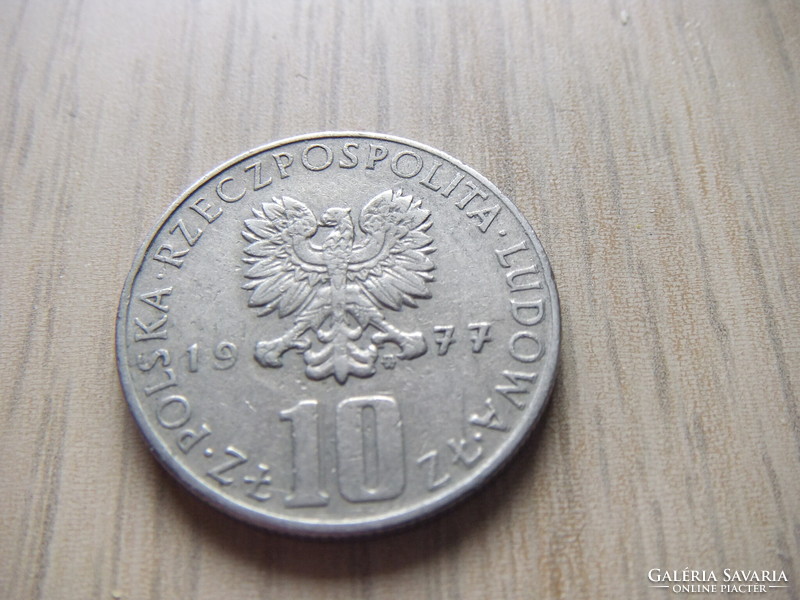10   Złoty    1977    Lengyelország