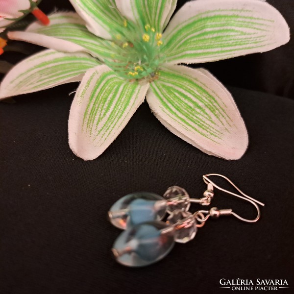 Murano glass earrings 3 cm