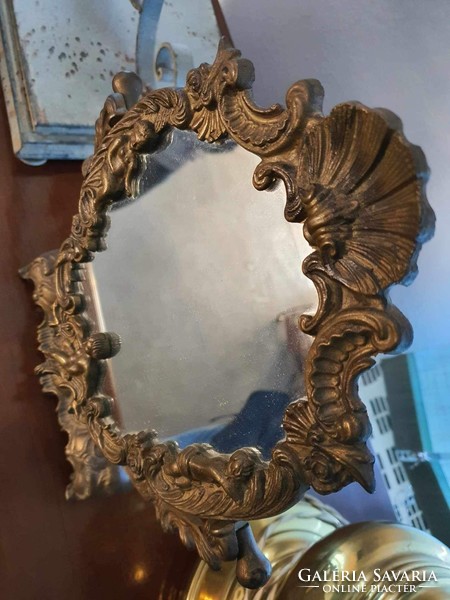 Antique mirror can be tilted