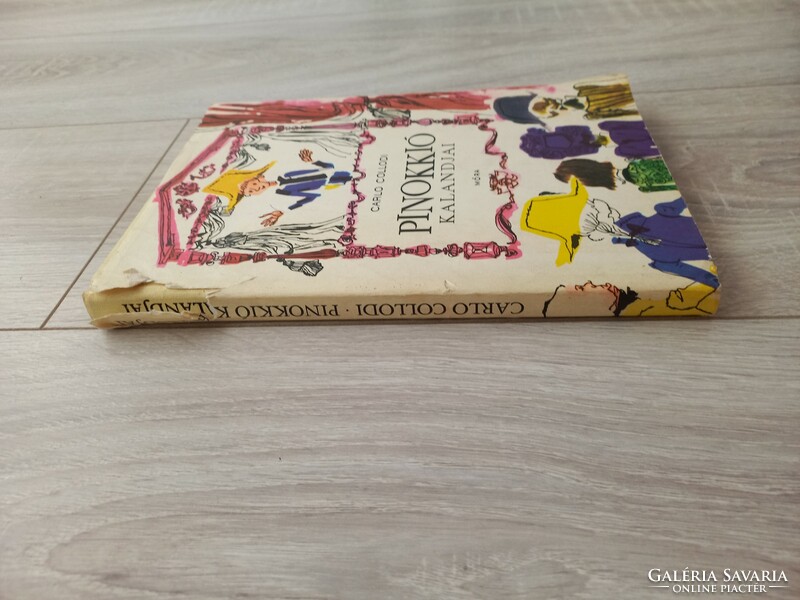 Carlo Collodi: Pinokkió kalandjai c. könyv (1977-es kiadás)