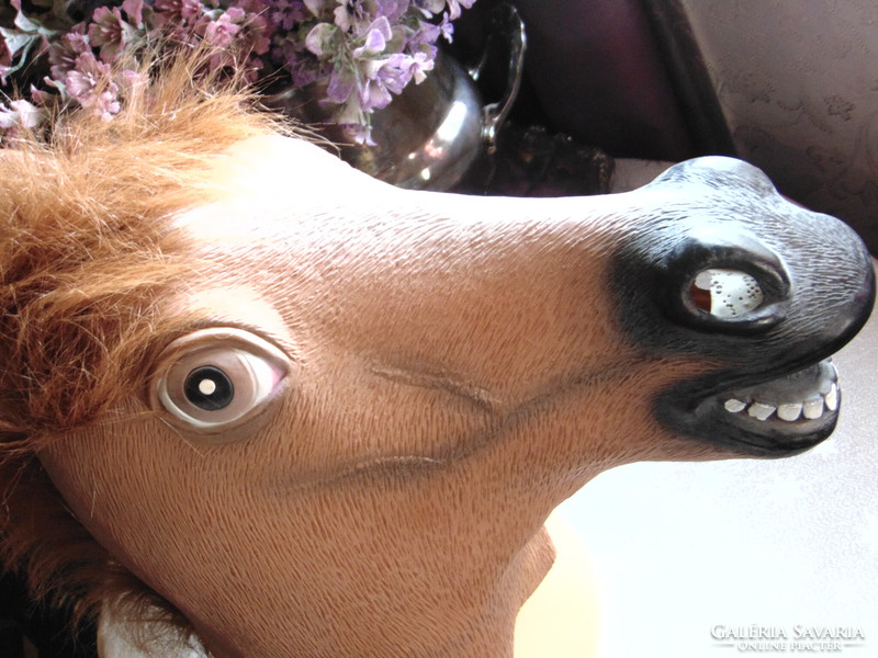 Horse head / quality carnival rubber mask