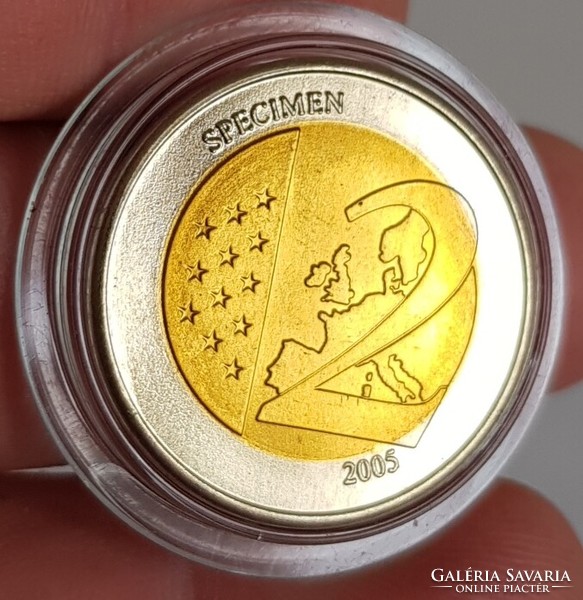 Vatican euro series 2005 specimen - test