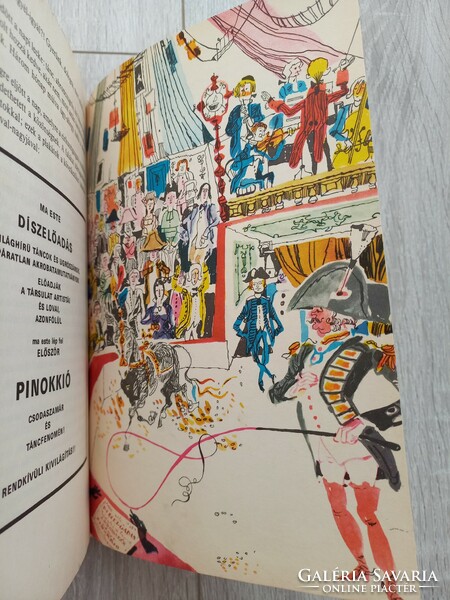 Carlo Collodi: Pinokkió kalandjai c. könyv (1977-es kiadás)
