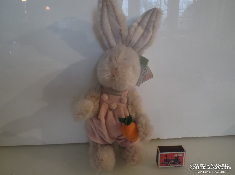 Rabbit - new - russ - 30 x 14 cm - with tag - plush - like new - exclusive - flawless