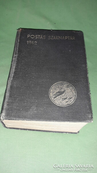 1942. Dr. Kovács József - Postás Szaknaptár 1942.  évre könyv a képek szerint POSTÁS SZAKNAPTÁR