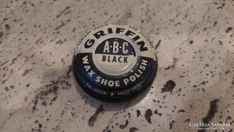 Griffin ABC fekete cipőápoló doboz