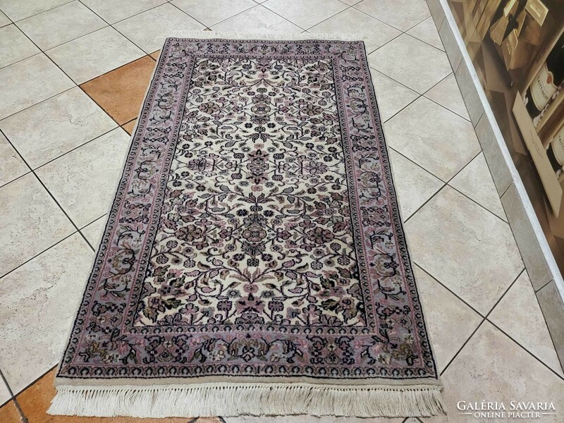 Hand-knotted 92x162 cm wool Persian rug bfz569