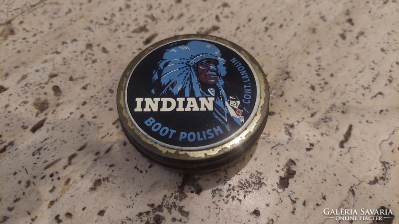 INDIAN BOOT POLISH cipőápoló doboz