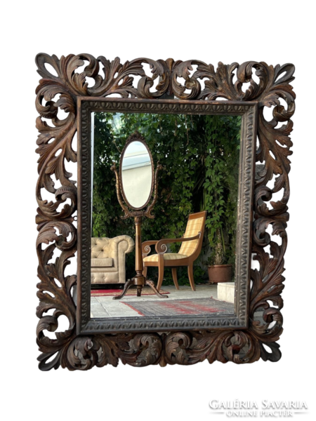 Treasures of Italy - antique Florentine wall mirror