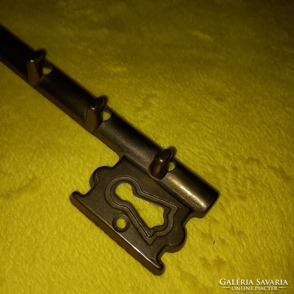 Copper, wall key holder, hanger.