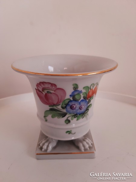 Herend claw vase