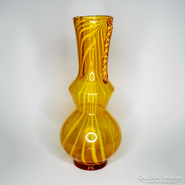 Handmade Murano glass vase