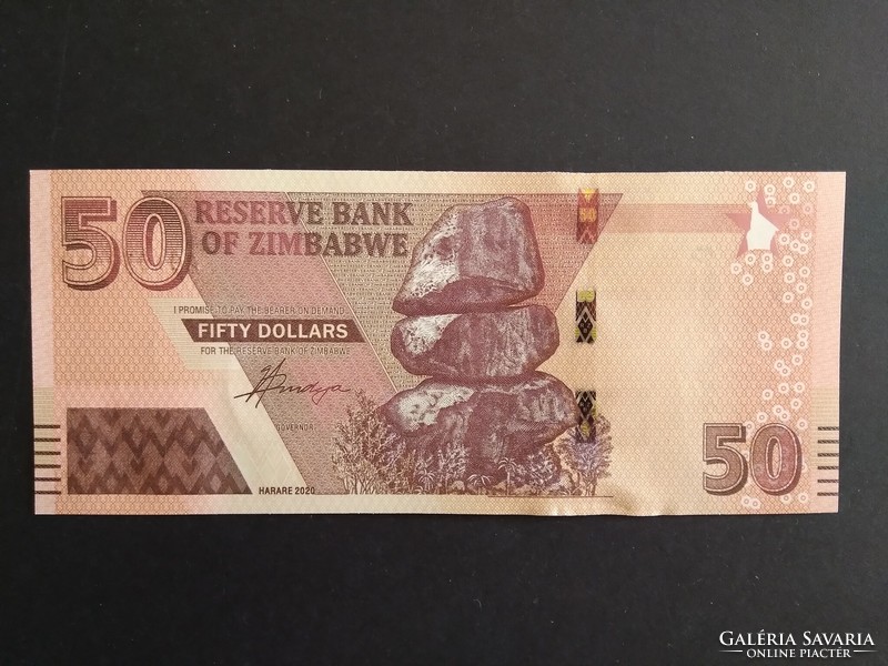 Zimbabwe $50 2020 oz