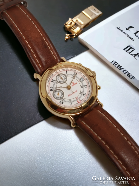 Valjoux 7765 structured margi chronograph watch