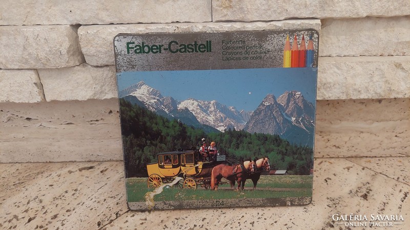 FABER-CASTELL fém doboz