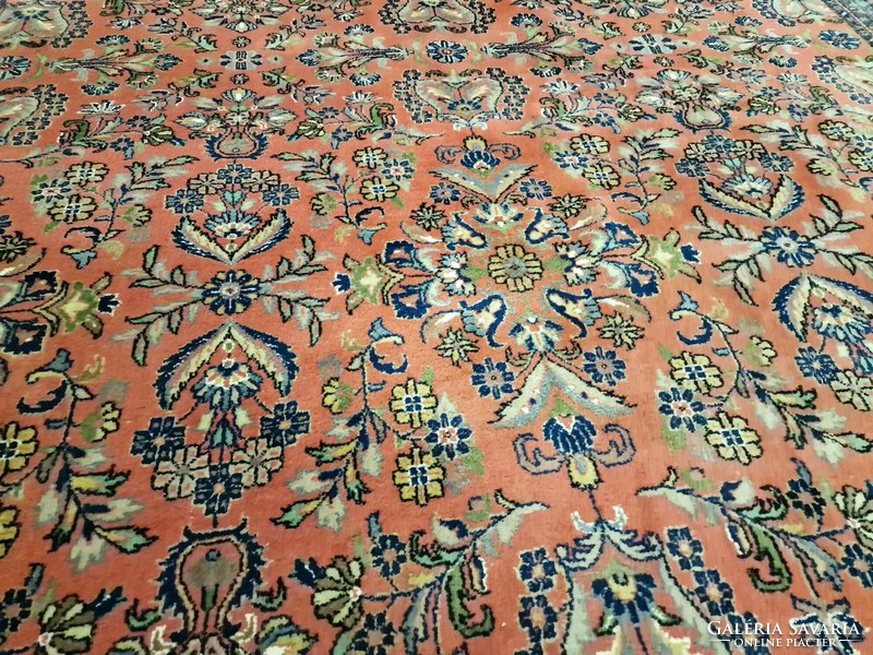 Mahal saoruk 240x300 hand knotted wool persian rug bfz568