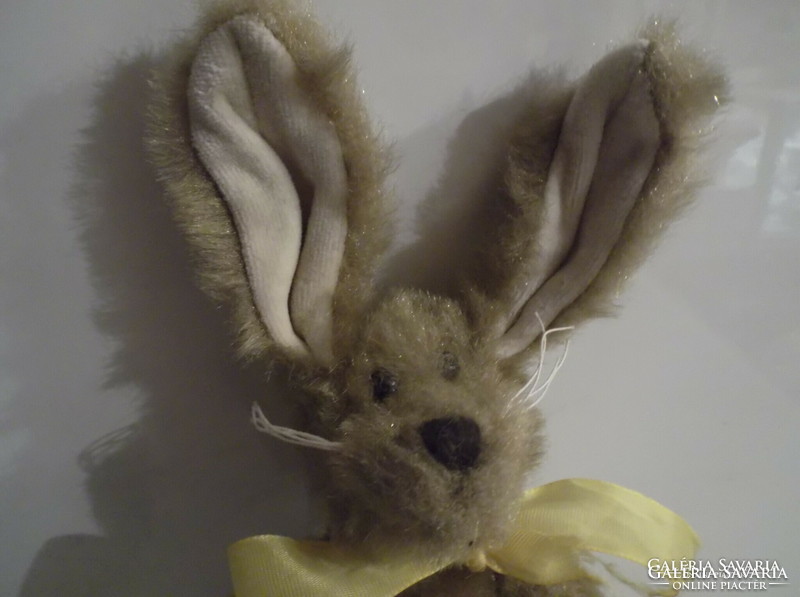 Rabbit - 26 x 13 cm - marked - very soft - plush - new - exclusive - German - flawless