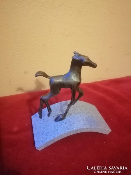 Hagenauer - running colt. Bronze sculpture 1930s