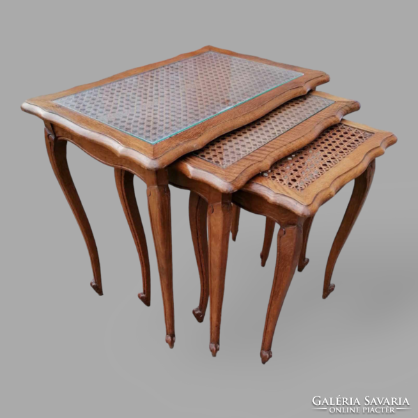 Neobaroque folding table set