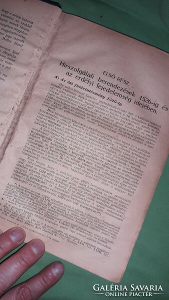 1926. Dr. Hennyey Vilmos - A magyar posta története könyv a képek szerint WODIANER