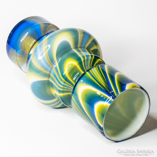 Italian opal glass vase