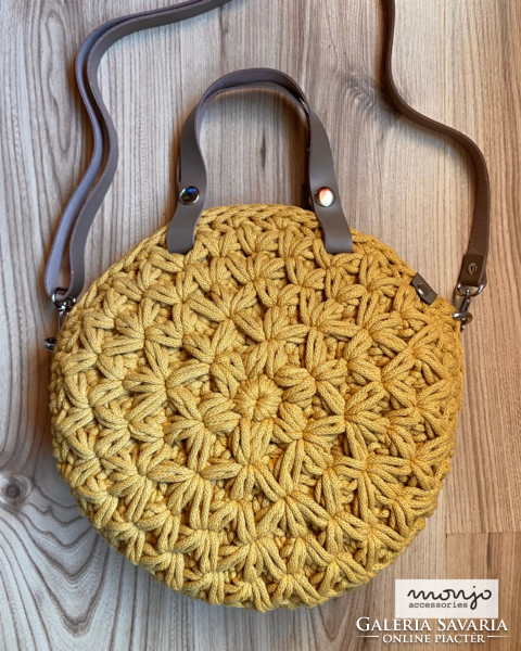 'Emma' crochet handbag and crossbody bag