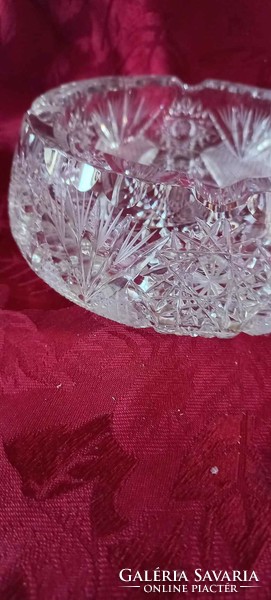 Crystal large ashtray