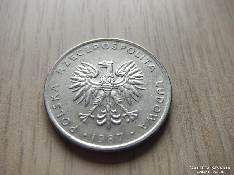 20   Złoty    1987    Lengyelország