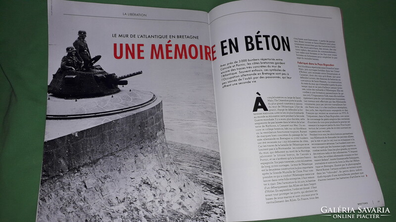 2022. 51. szám francia nyelvű BRETONS képes magazin -A II. VILÁGHÁBORÚ TITANIC újság a képek szerint