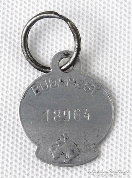 1Q303 eb trademark dog bar ticket 1940 Budapest