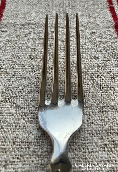 1 old Viennese silver fork from Diana