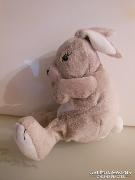 Rabbit - 25 x 10 cm - soft - plush - brand new - exclusive - German - flawless