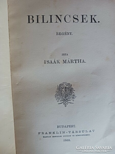 Isaak Mártha: Bilincsek 1908.