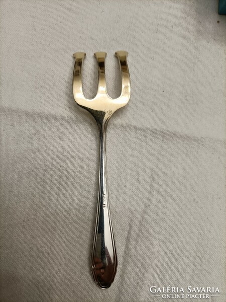 Silver cake fork