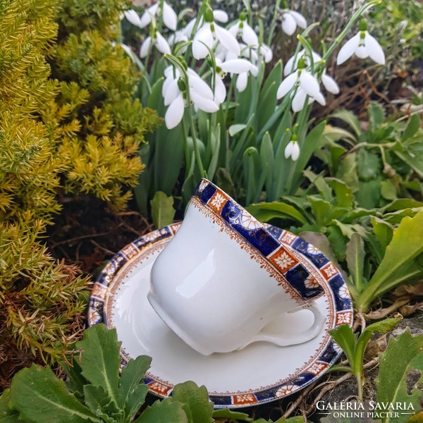 Antique English cup and saucer