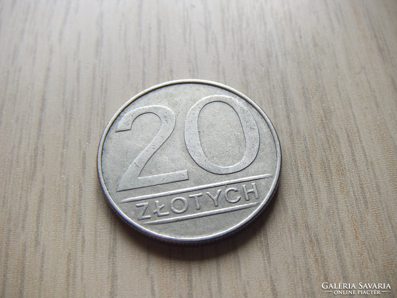 20   Złoty    1986    Lengyelország